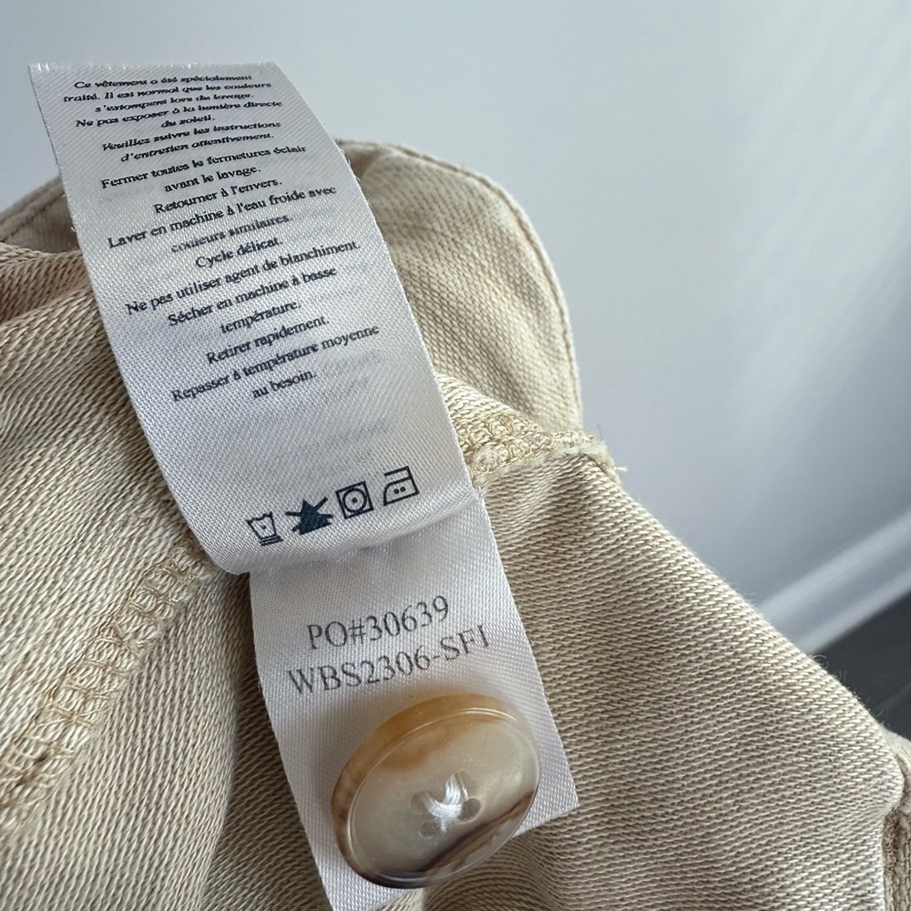FAHERTY Stretch Surplus Pants In Safari Size 27 Beige Casual Cargo Utility Pants - Picture 12 of 16
